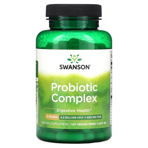 Swanson, Probiotic Complex, 120 Veggie EMBO Caps AP