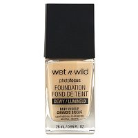 wet n wild, PhotoFocus Foundation, бисквит, 28 мл (0,95 жидк. Унции)