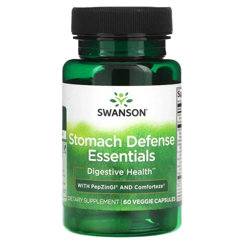 Swanson, Stomach Defense Essentials, 60 Veggie Capsules