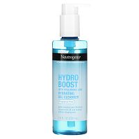 Neutrogena, Hydro Boost с гиалуроновой кислотой, увлажняющий очищающий гель, без отдушек, 230 мл (7,8 жидк. Унции)