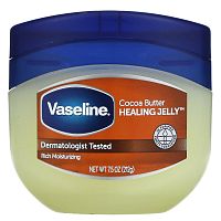 Vaseline, Мазь для глубокого увлажнения Healing Jelly, «Масло какао», 212 г