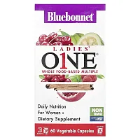 Bluebonnet Nutrition, Ladies&#x27; ONE®, Whole Food-Based Multiple, 60 Vegetables Capsules