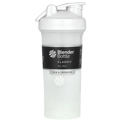 Blender Bottle, Classic, FC White, 28 oz (828 ml)