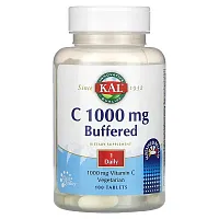 KAL, C 1,000 mg Buffered, 100 Tablets