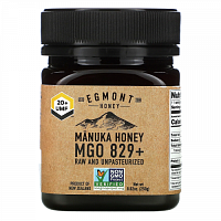 Egmont Honey, Manuka Honey, Raw And Unpasteurized, 829+ MGO, 8.82 oz (250 g)