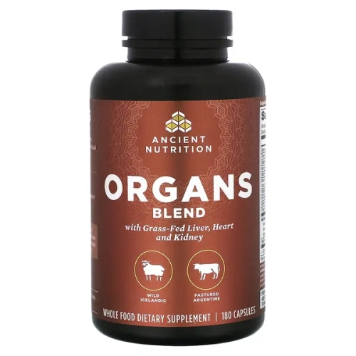 Ancient Nutrition, Organs Blend, 180 Capsules