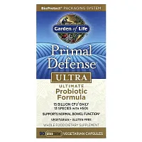 Garden of Life, Primal Defense, Ultra, Ultimate Probiotic Formula, 90 UltraZorbe Vegetarian Capsules