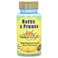 Nature&#x27;s Life, Herbs &amp; Prunes, 100 Vegetarian Tablets