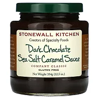 Stonewall Kitchen, Dark Chocolate Sea Salt Caramel Sauce, 12.5 oz  (354 g)