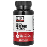 Force Factor, Women&#x27;s Probiotic, 50 Billion CFUs, 60 Vegetable Capsules (25 Billion CFUs per Capsule)