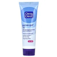 Clean &amp; Clear, Persa-Gel 10, Fragrance Free, 1 fl oz (30 ml)