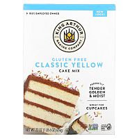 King Arthur Baking Company, Yellow Cake, без глютена, 624 г (22 унции)