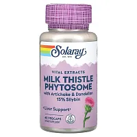 Solaray, Vital Extracts, Milk Thistle Phytosome, 60 VegCaps