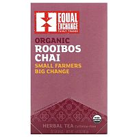 Equal Exchange, Organic Rooibos Chai, Herbal Tea, Caffeine-Free, 20 Tea Bags, 1.41 oz (40 g)