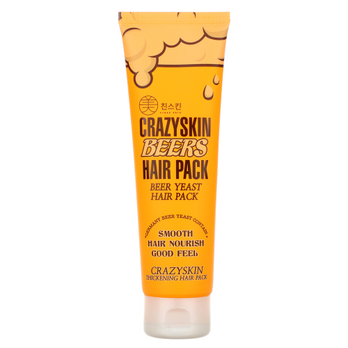 Crazy Skin, Beer Yeast Hair Pack, 200 g