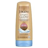 Jergens, Увлажняющее средство Natural Glow для нанесения на влажную кожу, оттенок Medium to Tan (221 мл)