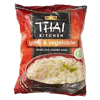 Thai Kitchen, Instant Rice Noodle Soup, Garlic &amp; Vegetable, 1.6 oz (45 g)