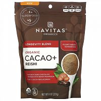 Navitas Organics, Longevity Blend, Organic Cacao + Reishi, 8 oz (227 g)