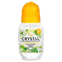 CRYSTAL, Натуральный шариковый дезодорант с ромашкой и зеленым чаем, 2,25 жидкой унции (66 мл)