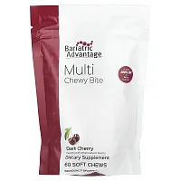 Bariatric Advantage, Multi Chewy Bite, Dark Cherry, 60 Soft Chews