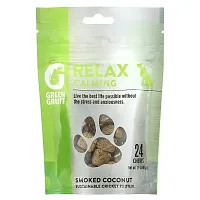 Green Gruff, Relax Calming, Smoked Coconut, 24 Chews, 1.7 oz (48 g)