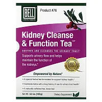 Bell Lifestyle, Kidney Cleanse &amp; Function Tea, 4.2 oz (120 g)