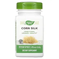 Nature&#x27;s Way, Corn Silk, 1,200 mg, 100 Vegan Capsules (400 mg per Capsule)