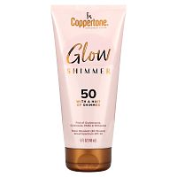 Coppertone, Glow, Shimmer, солнцезащитный лосьон, SPF 50, 148 мл (5 жидк. Унций)