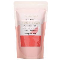 Sunday Rain, Rest Easy, Foot Soak, Watermelon, 13.9 oz (400 g)