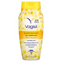 Vagisil, Scentsitive Scents, ежедневное средство для интимной гигиены, белый жасмин, 354 мл (12 жидк. Унций)