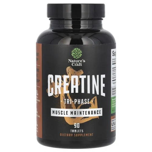 Nature&#x27;s Craft, Creatine, Tri-Phase, 90 Tablets