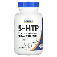 Nutricost, 5-HTP, 100 mg, 240 Capsules