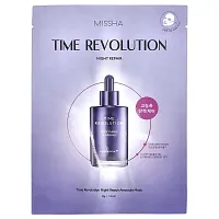 Missha, Time Revolution Night Repair Ampoule Beauty Mask, 1 Sheet, 1.05 oz (30 g)