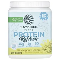 Sunwarrior, Clear Protein Refresh, Pineapple Coconut, 14.8 oz (420 g)