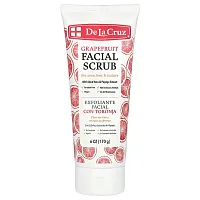 De La Cruz, Facial Scrub, Grapefruit, 6 oz (170 g)