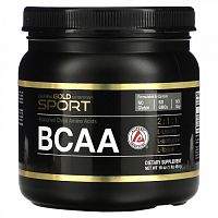 California Gold Nutrition, BCAA, AjiPure, аминокислоты с разветвленной цепью в порошке, 454 г (16 унций)