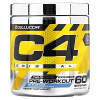 Cellucor, C4 Оригинальный Взрывной, Предтренировочная формула, Ледяная голубая малина, 13,8 унц. (390 г)