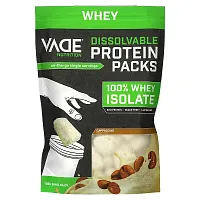 Vade Nutrition, Dissolvable Protein Packs, 100% Whey Isolate, Cappuccino, 1.6 lb (744 g)