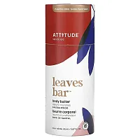 ATTITUDE, Leaves Bar, Body Butter, Sandalwood, 2.87 fl oz (85 ml)