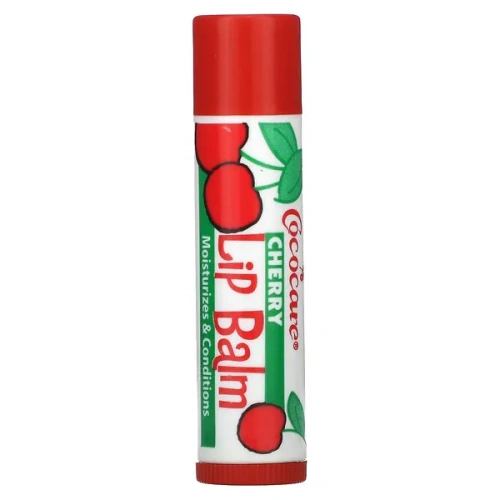 Cococare, Cherry Lip Balm, 0.15 oz (4.2 g)