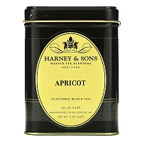 Harney & Sons, Абрикос, ароматизированный черный чай, 4 унции (112 г)