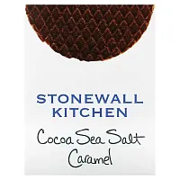 Stonewall Kitchen, Waffle Cookie, Cocoa Sea Salt Caramel, 8 Dutch Waffle Cookies, 1.1 oz (32 g) Each