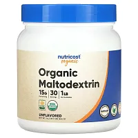 Nutricost, Organic Maltodextrin, Unflavored, 1 lb (454 g)