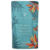 Beauty By Earth, Self Tanner Exfoliation &amp; Application Kit , 3 Piece Set