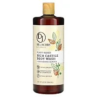 Dr. Jacobs Naturals, Plant-Based Rich Castile Body Wash, Nourishing Almond, 32 oz (946 ml)