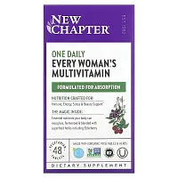 New Chapter, Every Woman&#x27;s One Daily Multivitamin, 48 Vegetarian Tablets