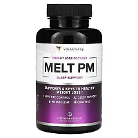 Vitauthority, Melt PM, Sleep Support, 60 Vegetarian Capsules