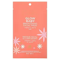 Pacifica, Glow Baby, Brightening Beauty Facial Mask, 1 Sheet Mask, 0.6 fl oz (18 ml)