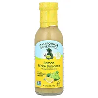 California Olive Ranch, Lemon White Balsamic Vinaigrette Dressing, 10 fl oz (295.7 ml)