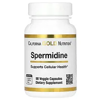 California Gold Nutrition, Spermidine, Rice Germ Extract, 1 mg, 90 Veggie Capsules